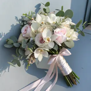 Blush Rose Wedding Bouquet
