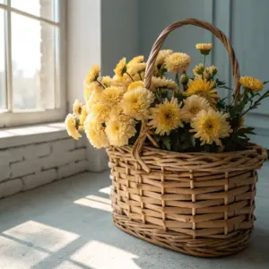 Golden Marigold Table Display